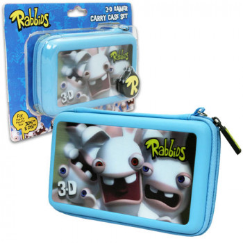 3ds Bundle Raving Rabbids 5pc 3d Eva Set Style 2 (ubisoft)