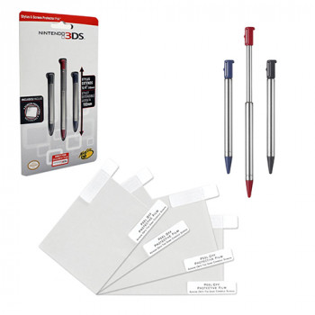 3ds Bundles Stylus & Screen Protector Kit (madcatz) 728658028077