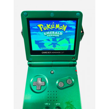 Emerald Gameboy SP Bundle* - Limited Edition Gameboy Advance SP Rayquaza