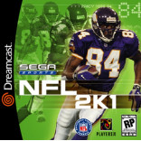 Sega Dreamcast NFL 2K1 - Nuevo y Sellado - Dreamcast