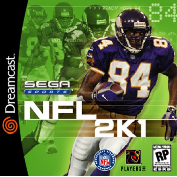 Sega Dreamcast NFL 2K1 - Nuevo y Sellado - Dreamcast