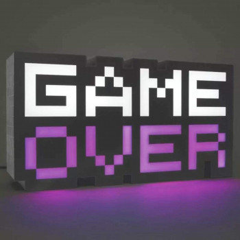 8 Bit Game Over Luz - Game Over Luz