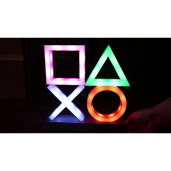 Icon LED Lights - Playstation Icons Style Light XL