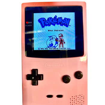 Candy Pink - New XL 2.6 Inch Gameboy Color Backlight Screen