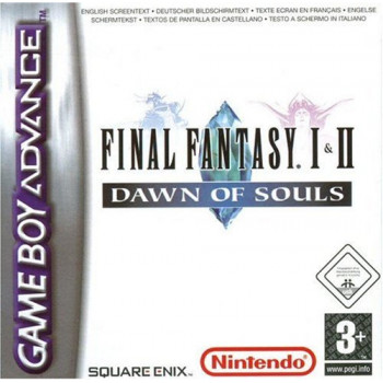 Final Fantasy I&amp;II Dawn Of Souls - Gameboy Advance -Solo El Juego 