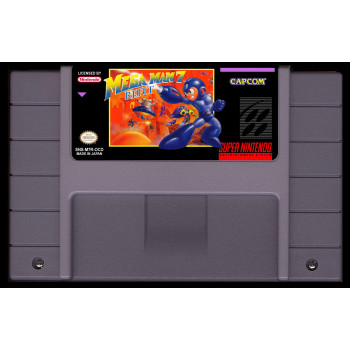 Super Nintendo Megaman 7 - SNES Megaman 7 - Caja con Insertos 