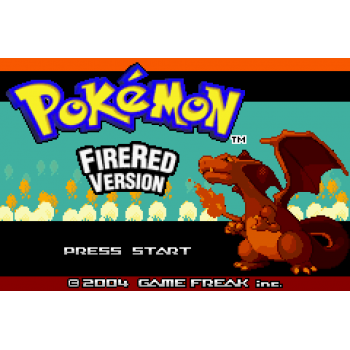 Pokemon Rojo Fuego - Gameboy Advance - Solo el juego 