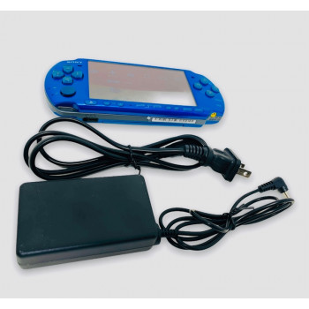 Modded Custom Firmware (CFW) - Blue PSP 3000 w/Box Bundle Complete