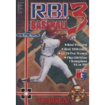 Genesis Rbi Baseball 3 (cartridge Only) - 031763025504