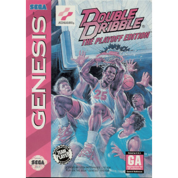 Sega Genesis Double Dribble the Playoff Edition Pre-Played - GEN