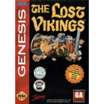 Sega Genesis Lost Vikings Pre-Played - GEN