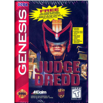 Sega Genesis Judge Dredd Pre-Played - GEN