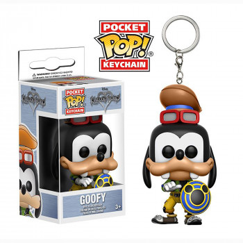 Toy - Pocket POP Keychain- Vinyl Figure - Kingdom Hearts - Goofy