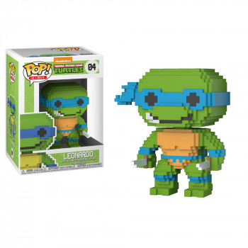 Toy - 8-Bit POP - Vinyl Figure - Teenage Mutant Ninja Turtles - Leonardo