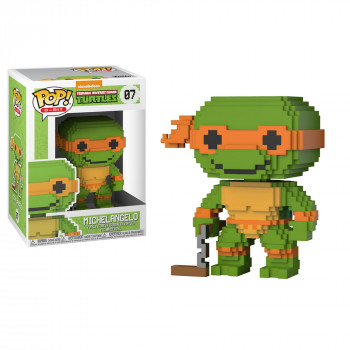 Toy - 8-Bit POP - Vinyl Figure - Teenage Mutant Ninja Turtles - Michelangelo