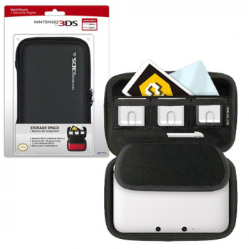 3ds Xl Case Hard Case Black (hori)