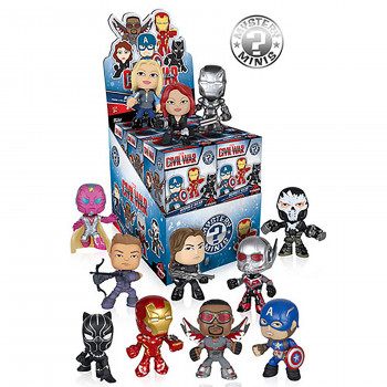 Toy - Cap America 3: Civil War - Mystery Mini Figures - 12 pc PDQ