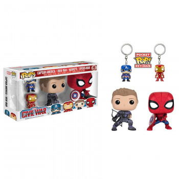 Toy - POP - Vinyl Figure - Marvel: Civil War - 4 Pack