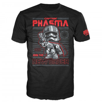 Novelty - Funko - T-Shirt - POP - Size Small - Star Wars Episode 7 - Captain Phasma