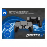 PS4 - Charger - Controller Skin Plus Charger - Black (Gioteck)