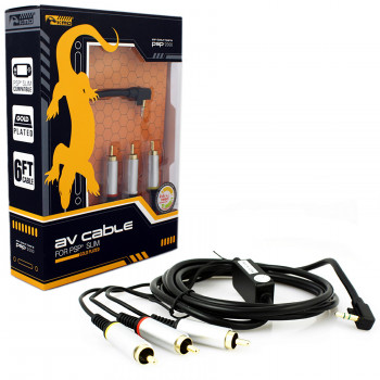 PSP 2000 Gold Plated AV TV Cable