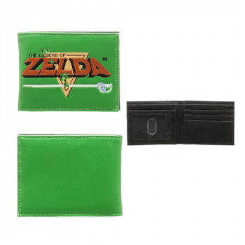 Novelty - Wallet - Nintendo - Zelda Green Bi-Fold