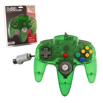 N64 Clear Green Replacement Original Style Controller TTX Tech