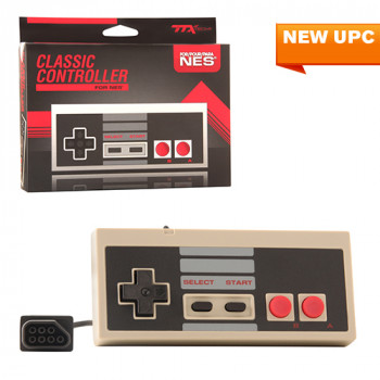 Original Nintendo NES Controller Wired 8-Bit in Classic Color (TTX Tech)