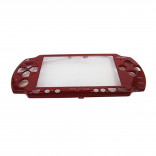 PSP 2000 - Repair Part - Faceplate - FRONT SHELL ONLY - Red (Sony)