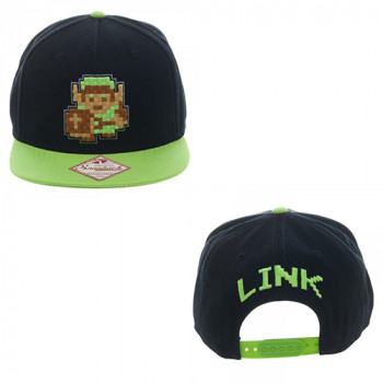 Novelty - Hats - Nintendo - Zelda Link Black Snapback