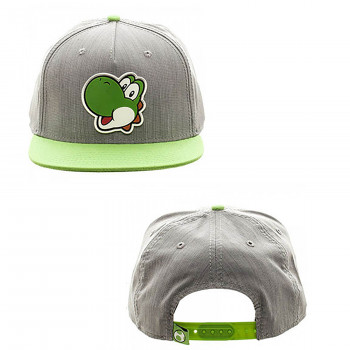 Novelty - Hats - Nintendo - Yoshi Rubber Sonic Weld Snapback