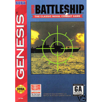 Sega Genesis Super Battleship Pre-Played - GENESIS