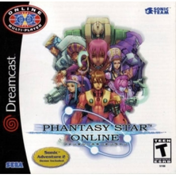 Sega Dreamcast Phantasy Star Online