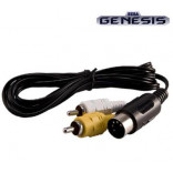 Genesis 1 AV Cable Original Model Sega Genesis TV Audio Video Cable