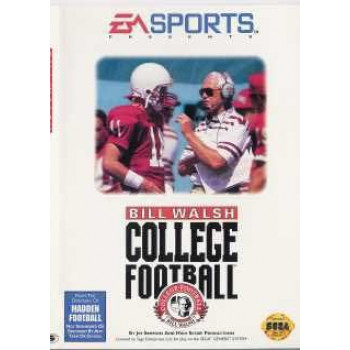 Sega Genesis Bill Walsh College Football Pre-Played - Original Packaging