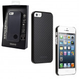 Iphone 5 Case Metalsmith Carbon Fiber Midnight Black (odoyo)