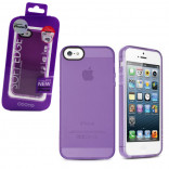 Iphone 5 Case Soft Edge Iris Purple (odoyo)