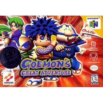 Nintendo 64 Collectible Goemon's Great Adventure (Factory Sealed!)