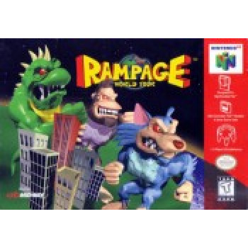 Nintendo 64 Rampage World Tour - N64 Rampage World Tour- Solo el Juego 