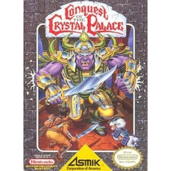 Original Nintendo Conquest of the Crystal Palace Pre-Played - NES