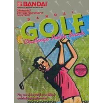 Original Nintendo Bandai Golf: Challenge Pebble Beach (Solo el Cartucho) - NES