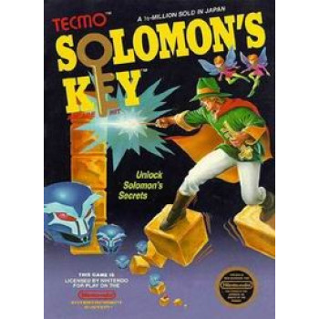 Nintendo Solomon's Key Original (Solo el Cartucho) - NES