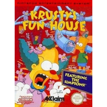 Original Nintendo Krusty's Fun House - Preplayed