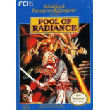 Original Nintendo Pool of Radiance Pre-Played - NES