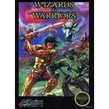 Original Nintendo Wizards&Warriors Pre-Played - NES