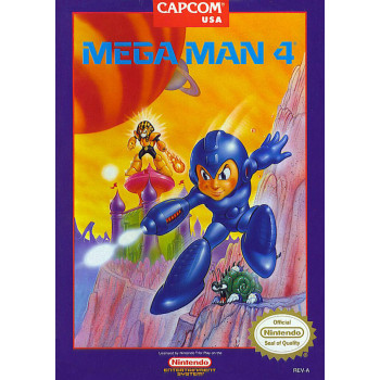 Original Nintendo Mega Man 4 Pre-Played - NES