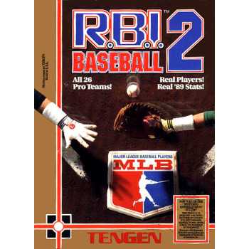 Original Nintendo R.B.I. Baseball 2 Pre-Played - NES