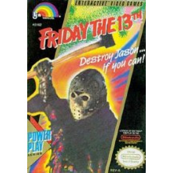 Nintendo Nes Friday The 13th (cartridge Only) - 023582051628