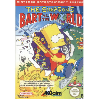 Nintendo NES Simpsons Bart vs the World (Cartridge Only)