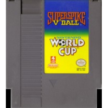 Original Nintendo Super Spike V'Ball/ World Cup Soccer Pre-Played - NES